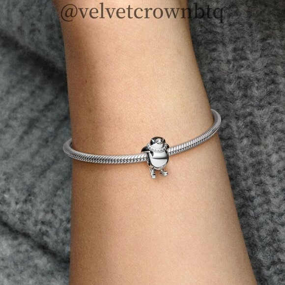 Pandora Skiing Penguin Charm|Pendant - Picture 2 of 2